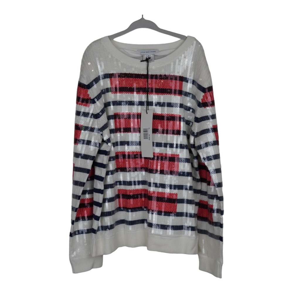 NWT Little Marc Jacobs Woven Sweater‎ Girls size 10